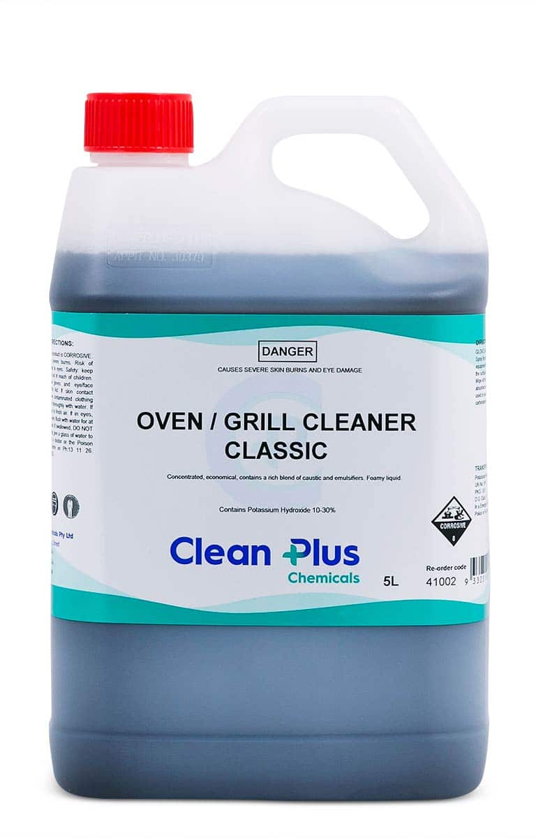 Clean plus oven/grill cleaner classic 5l 41002 | ac cleaning supplies