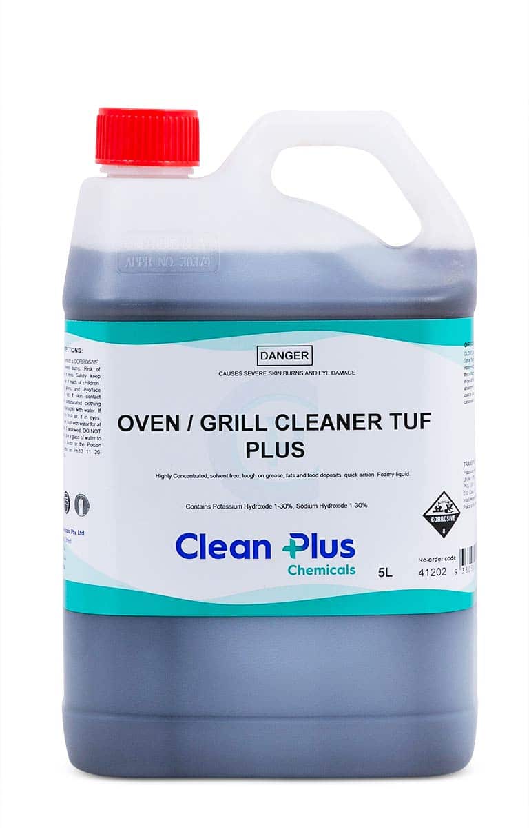 Clean plus oven/grill cleaner tuf plus 5l 41202 | ac cleaning supplies