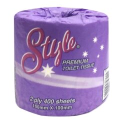 Abc toilet paper 400sht 2ply p-400x | ac cleaning supplies