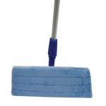 Sabco microfibre flat mop with handle 60cm | ac cleaning supplies