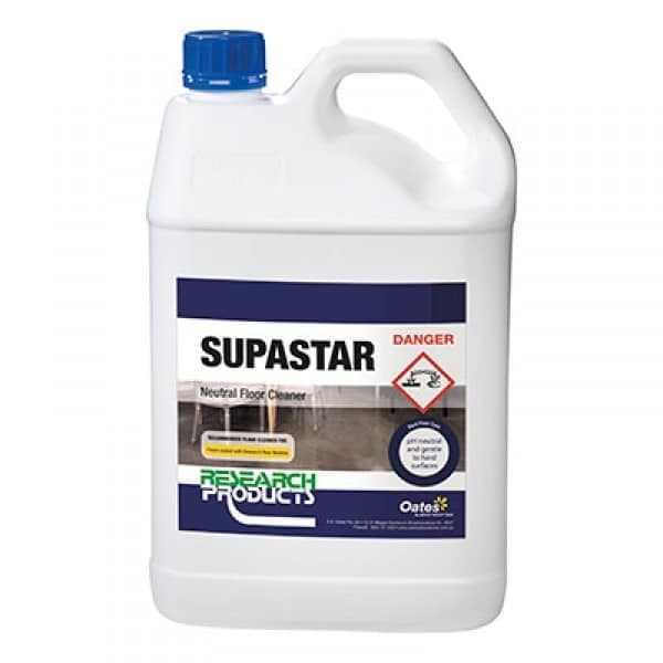 Research supastar neutral floor detergent 5l 35015a | ac cleaning supplies