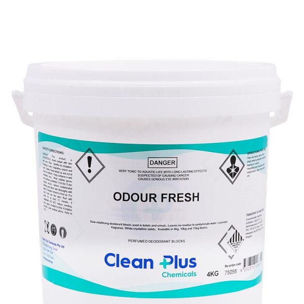 Clean plus odour fresh urinal crystals 4kg 75058 | ac cleaning supplies