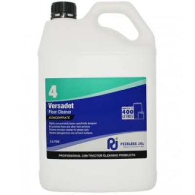 Peerless versadet neutral floor cleaner 5l versad5l | ac cleaning supplies