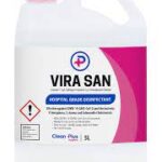 Clean plus vira san hospital grade disinfectant 5l 79802 | ac cleaning supplies