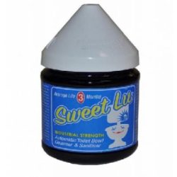 Blue toilet flush 200g for cistern 1 bottle swlu | ac cleaning supplies
