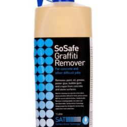 So safe blue graffiti remover brick concrete surfaces 1l bl003 | ac cleaning supplies