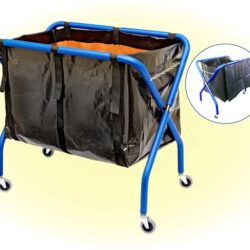 Scissor trolley metal complete with bag sst | ac cleaning supplies
